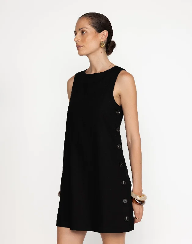 Bonus Savings Hanna Mini Dress (Black)