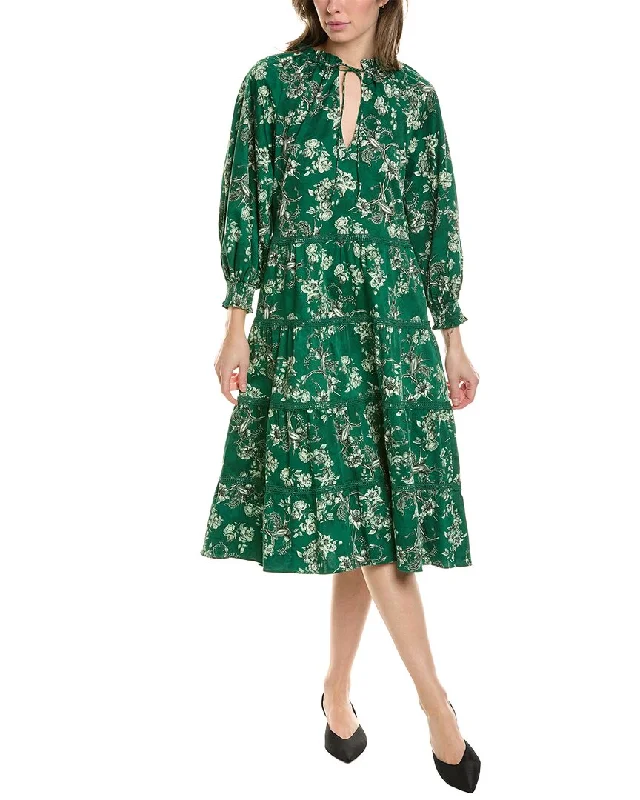 Year-End Sale alice + olivia Layla Midi Dress