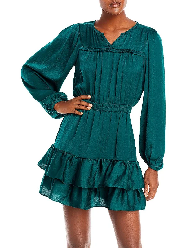 Limited Availability Womens Tiered Short Mini Dress