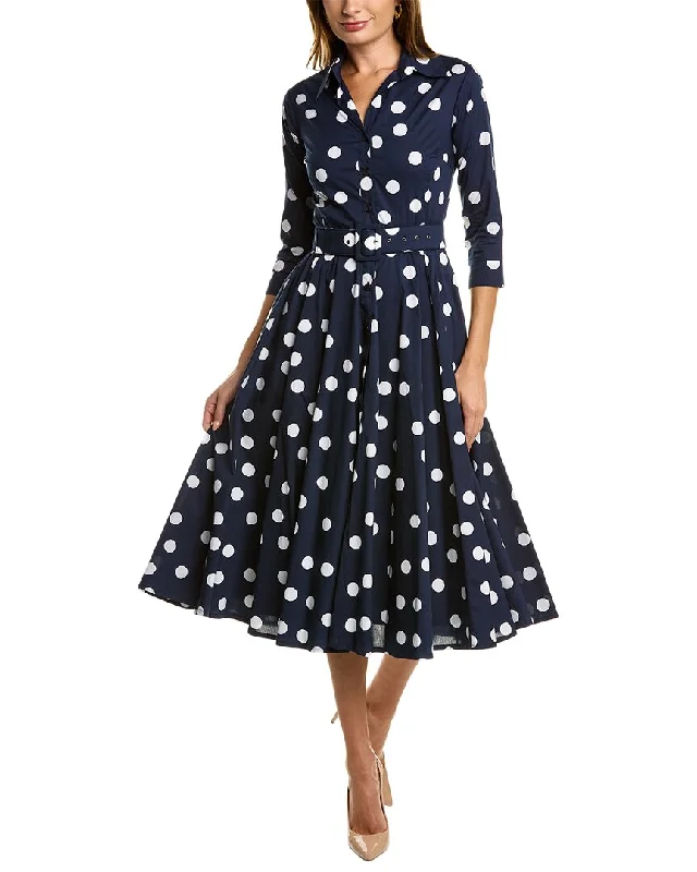 Limited Time Samantha Sung Avenue Shirtdress
