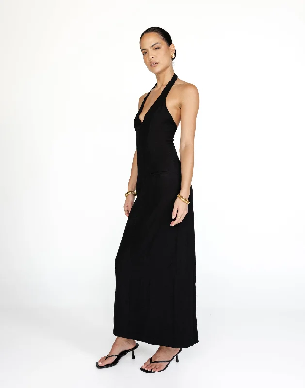 Closeout Kit Maxi Dress (Black)