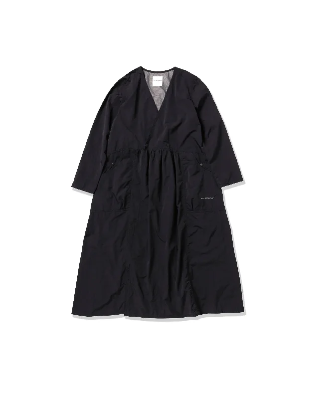 New Deals Crinkled Nylon Cache-Coeur - Black