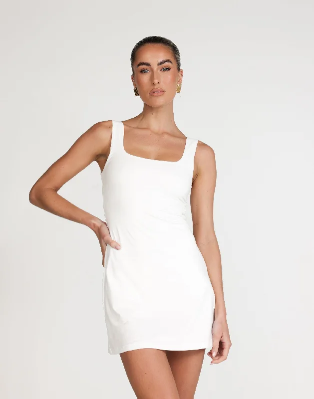 Today’s Special Yoko Skort Mini Dress (White)