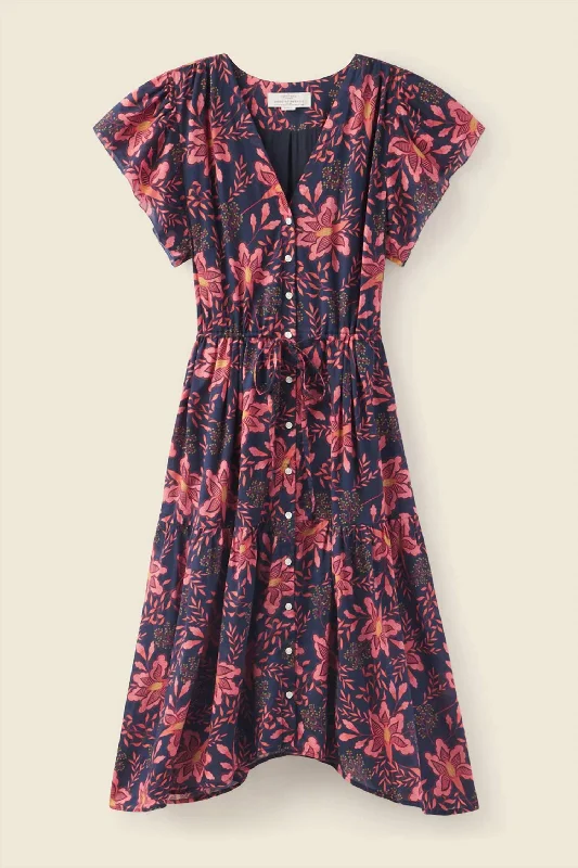 Don’t Miss Out Kristi Dress In Pink Geranium