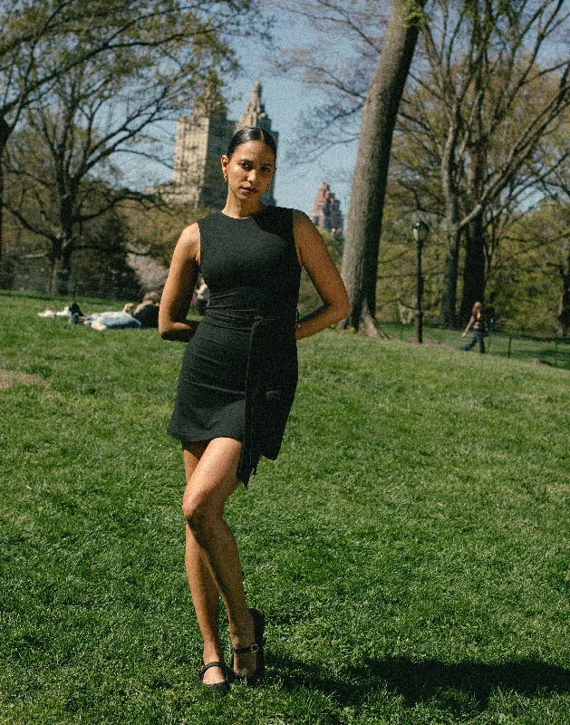 Midnight Sale Niara Mini Dress (Black)