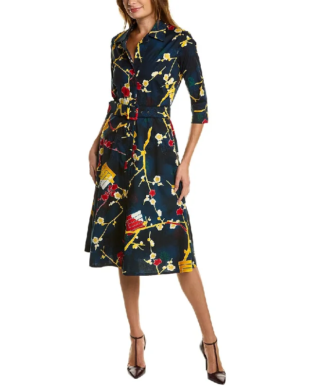 Shop and Save Samantha Sung Abel Shirtdress