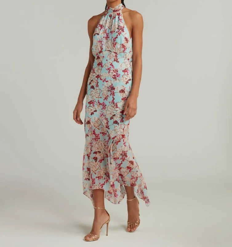 Deep Discounts Lila Dress In Mulberry