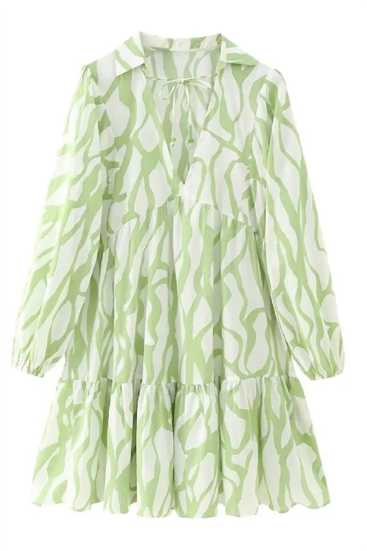 Can't Miss I Want To Know Dress In Green