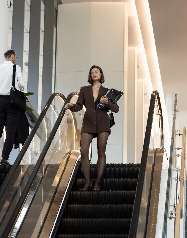 Unmissable Offer Jay Blazer Dress (Cocoa)