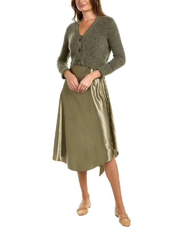 Unmissable Offer AllSaints Orri Alpaca & Wool-Blend Dress