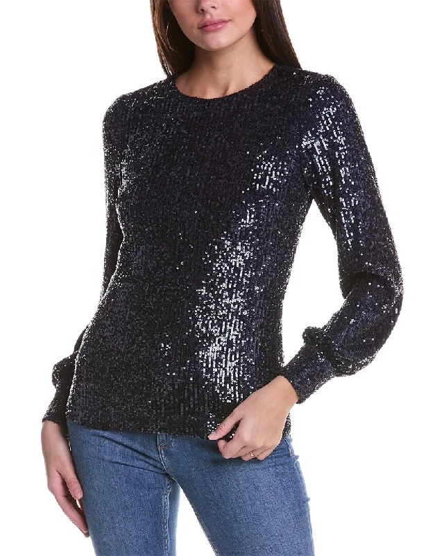 Markdowns Teri Jon by Rickie Freeman Sequin Top