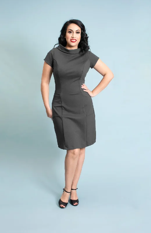 Exclusive Offers Dominique Dress - Grey