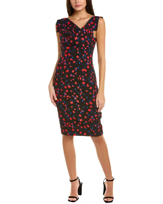 Limited Time Black Halo Jackie O Sheath Dress