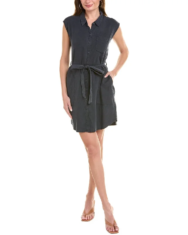 Discount Days Splendid Mercer Linen-Blend Shirtdress