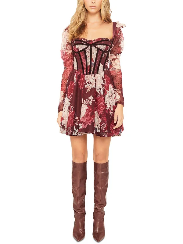 Year-End Sale Womens Corset Short Fit & Flare Dress