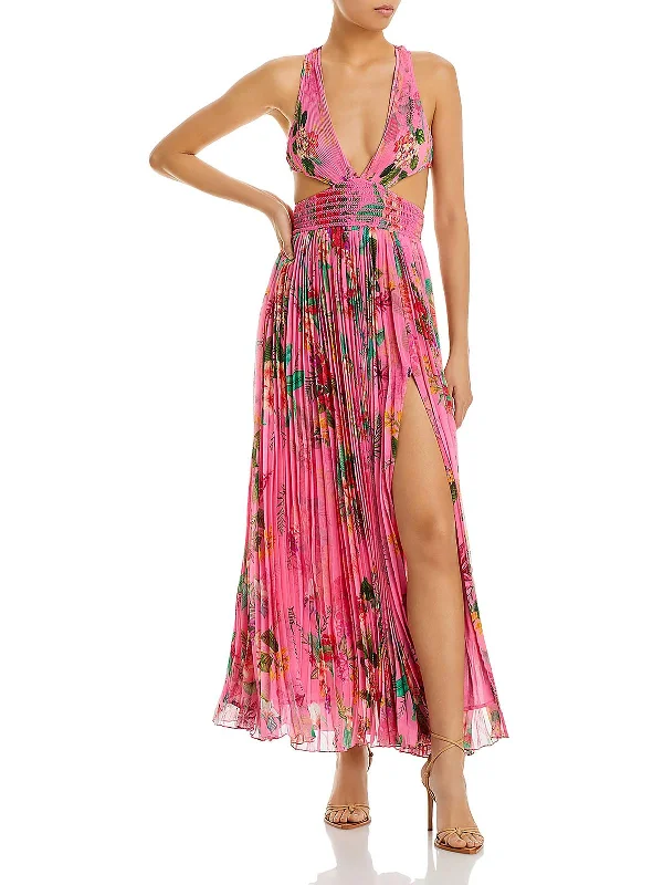 Final Sale Womens Chiffon Long Maxi Dress