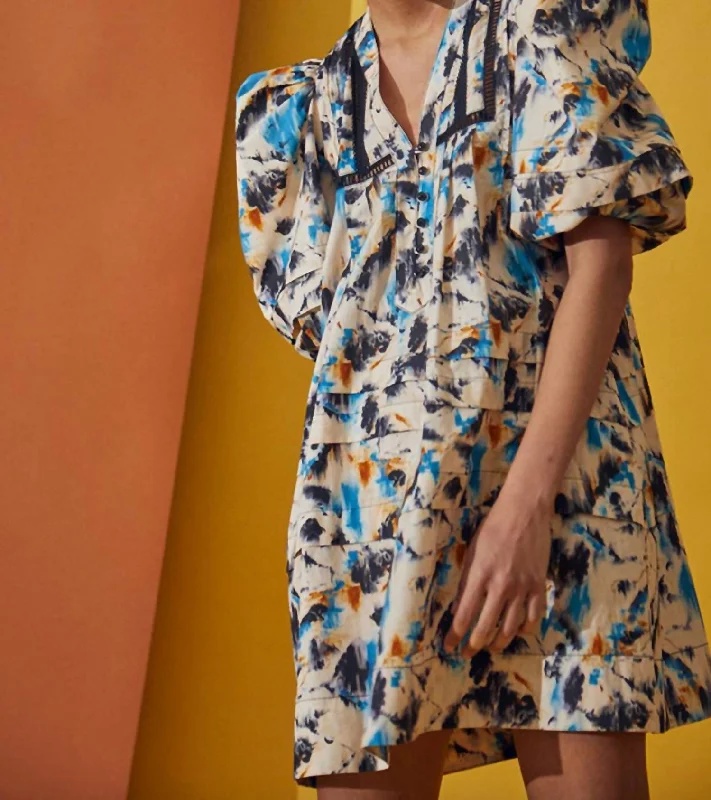 Super Deal Jenkins Dress In Tie Dye