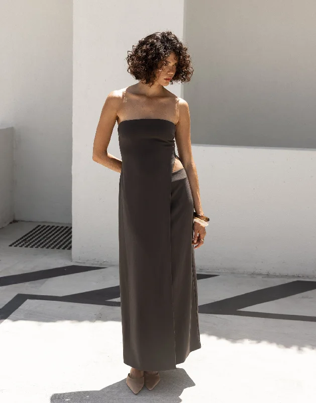 The Best Prices Gabby Maxi Dress (Charcoal)