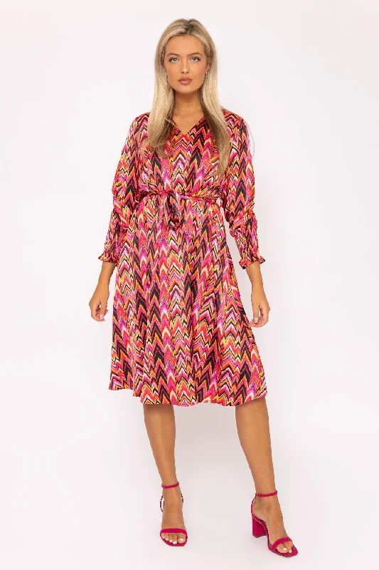 Exclusive Online Offer Indie Printed Midi Dress