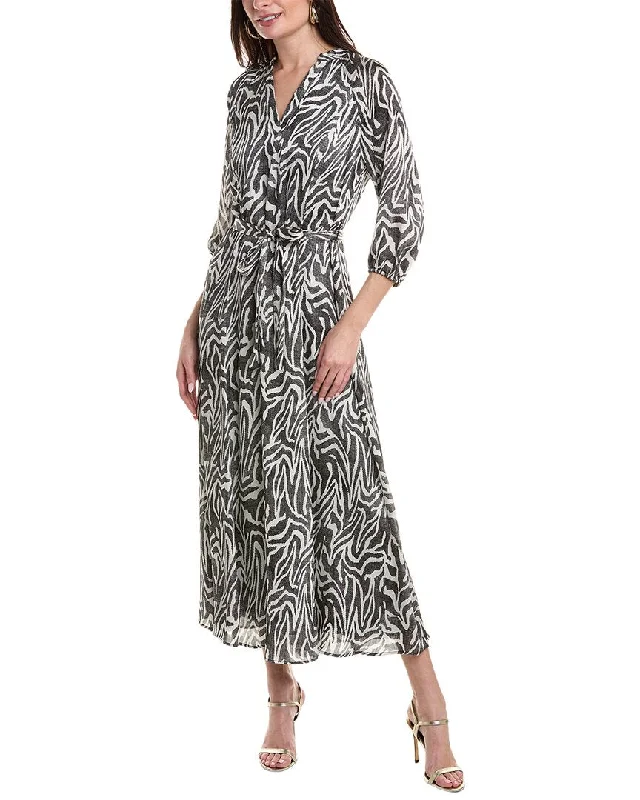 Instant Savings Vince Camuto Belted Maxi Dress