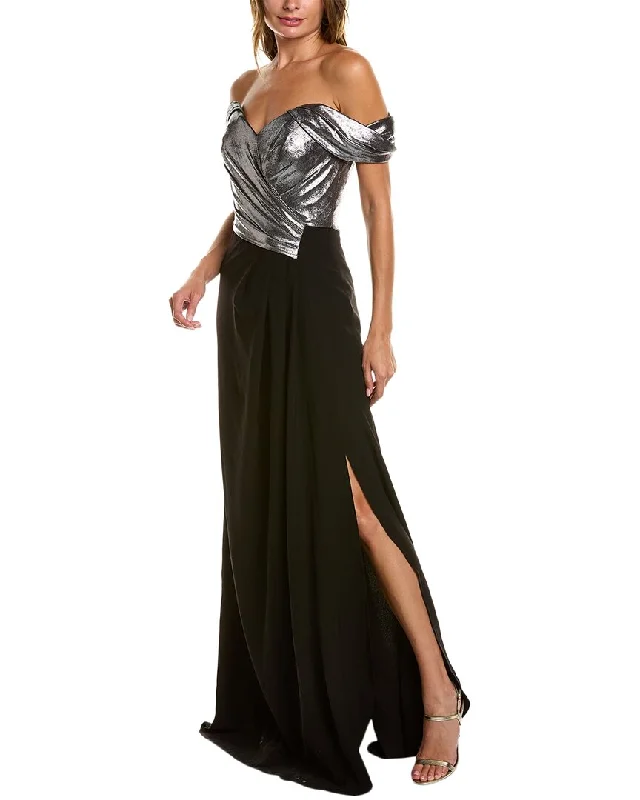 Bargain Prices Rene by Rene Ruiz Column Gown