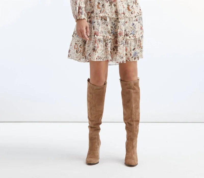 Weekend Deal Justine Dress In Ecru Multi