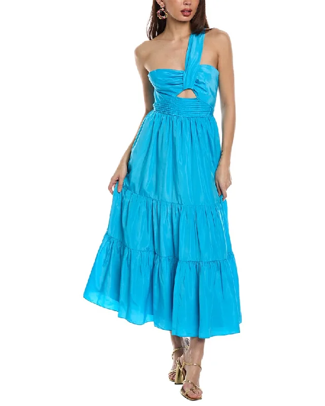 Big Discounts ONE33 Social One-Shoulder Maxi Dress