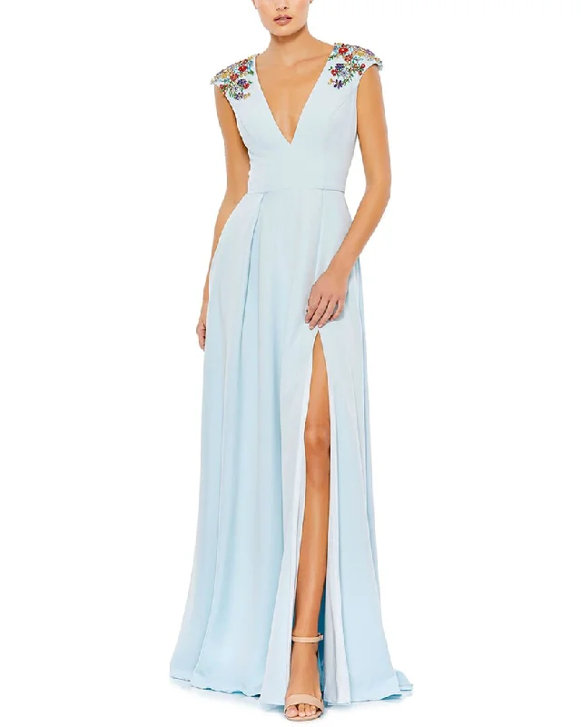 Price Meltdown Mac Duggal Sleeveless Gown