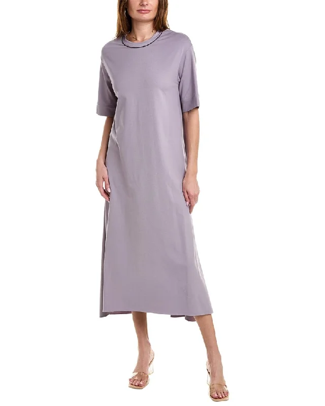 Act Now Brunello Cucinelli T-Shirt Maxi Dress