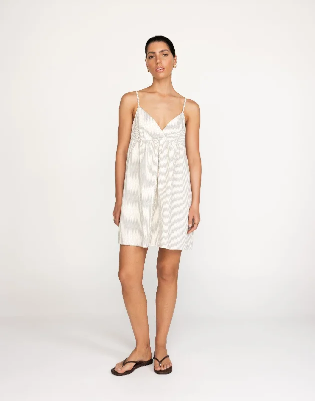 Exclusive Deal Ally Mini Dress (Stripe)