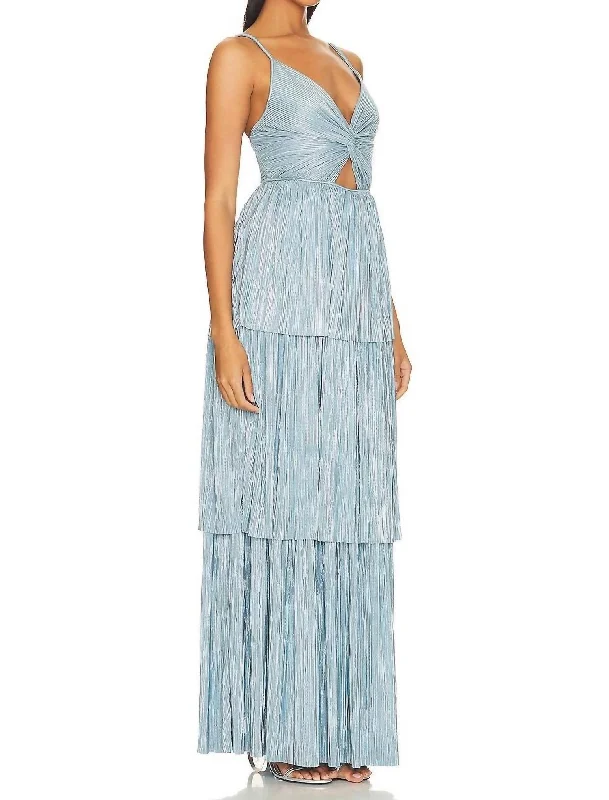 Crazy Deals Rachel Dress In Blue Topaz