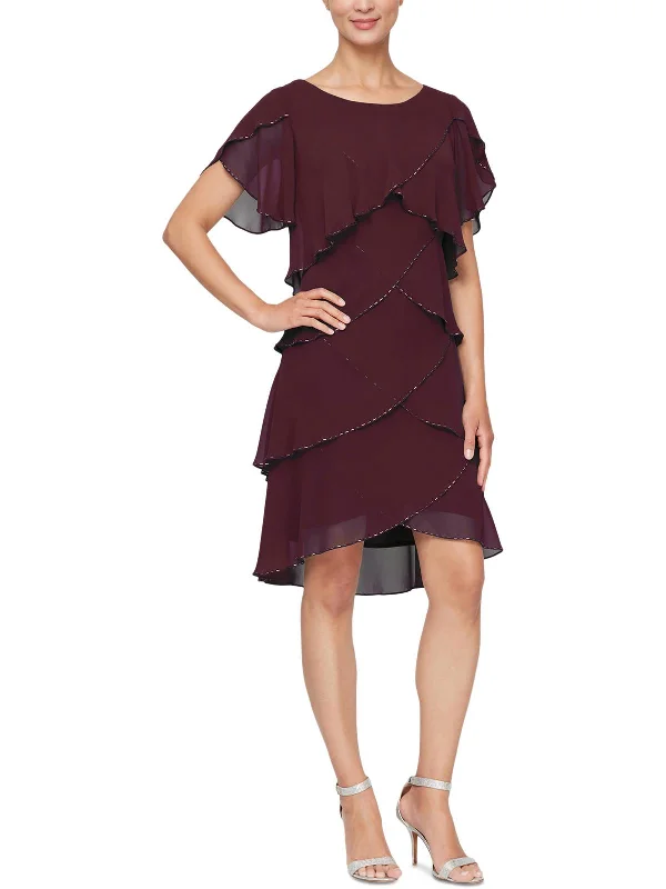 Price Fest Womens Party Short Shift Dress