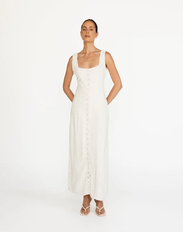 Season Finale Sale Joni Maxi Dress (Oat)