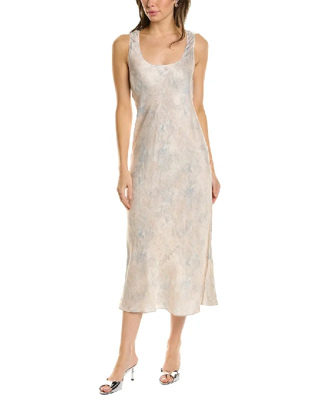 Deal Mania Vince Marble Slip Dress