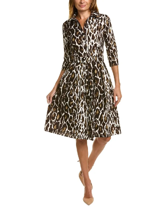 Take Advantage Samantha Sung Audrey 1 3/4-Sleeve Shirtdress