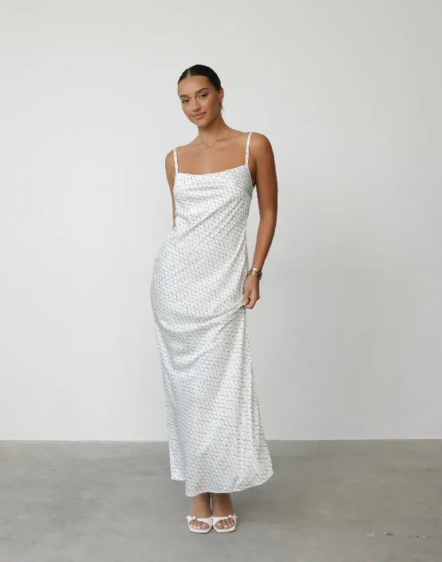 New Arrival Symonne Maxi Dress (Geo Print)