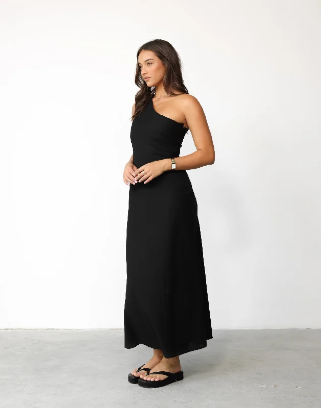 Special Offer Rema Maxi Dress (Black)