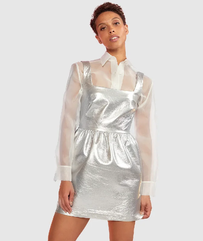 One-DAY Sale Silver Dress
