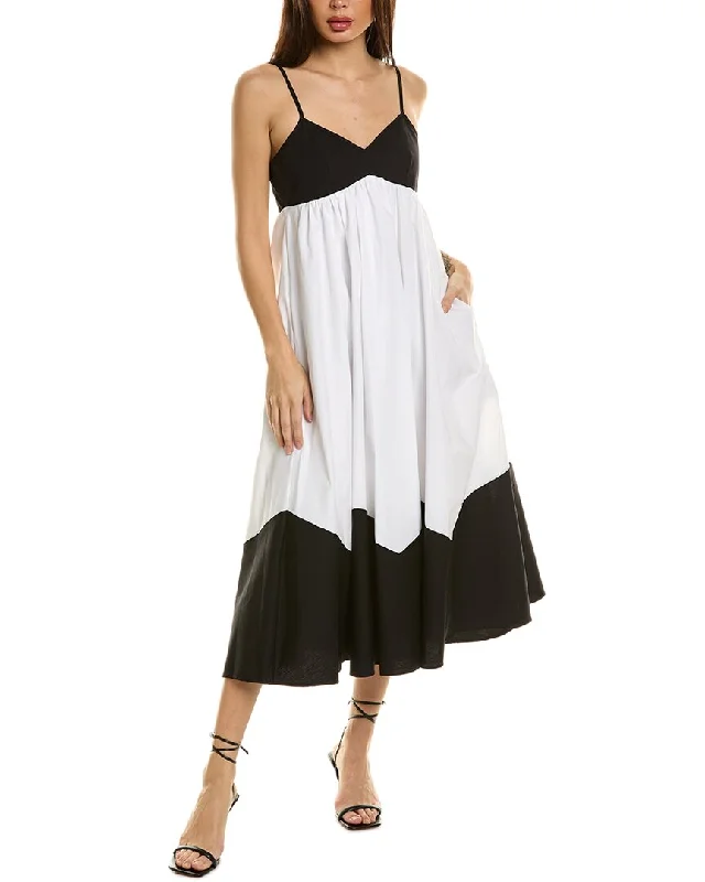 Deal of the Week Elie Tahari The Grace Colorblocked Midi Dress
