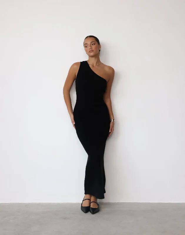 Price Drop Alert Aubany Maxi Dress (Black)