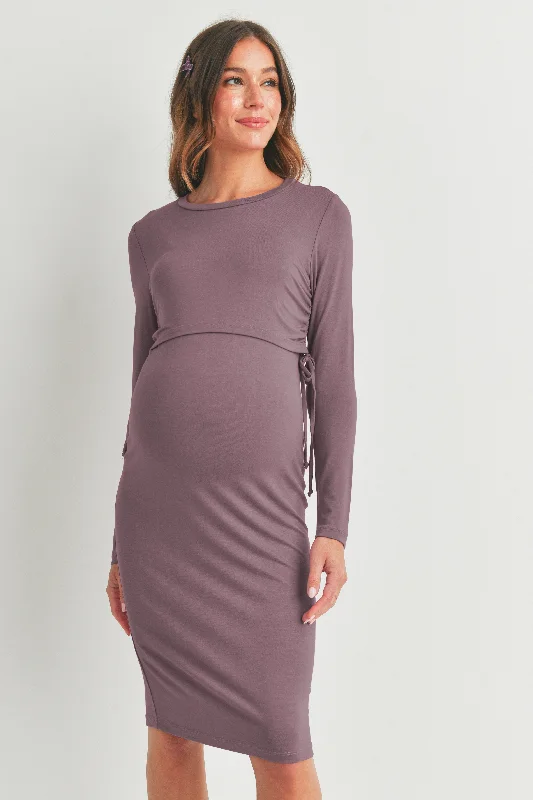 Instant Discount Rayon Modal Maternity Nursing Dress