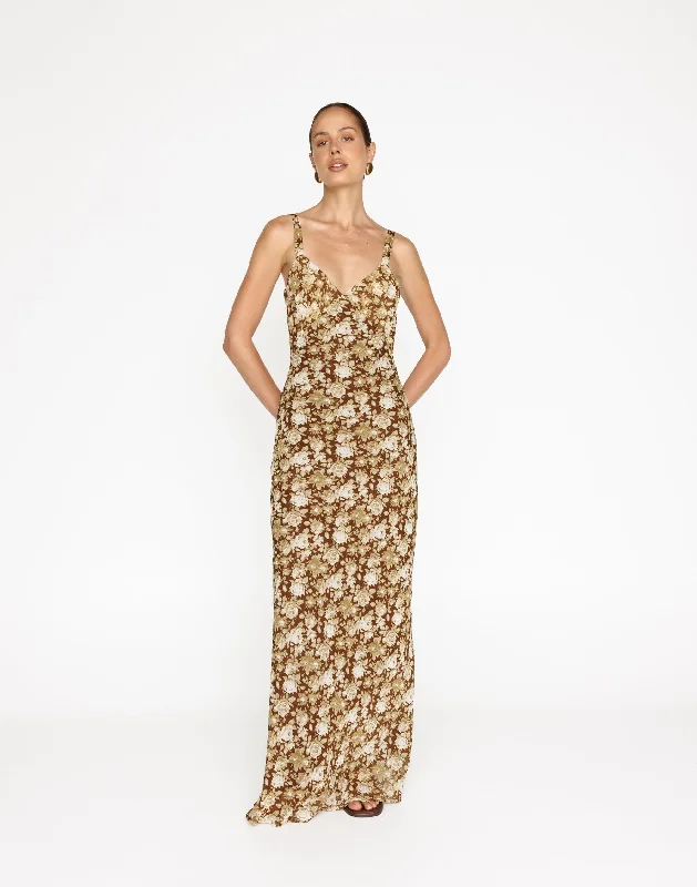 Today Only Zaya Maxi Dress (Marigold)
