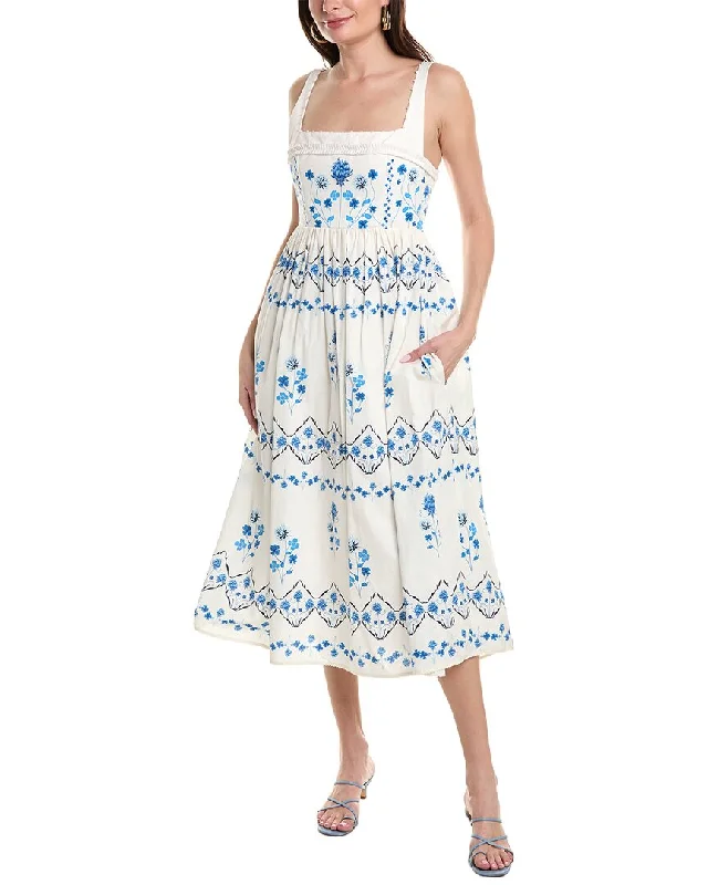 Best Deals Agua Bendita Barbara Ventura Mini Dress
