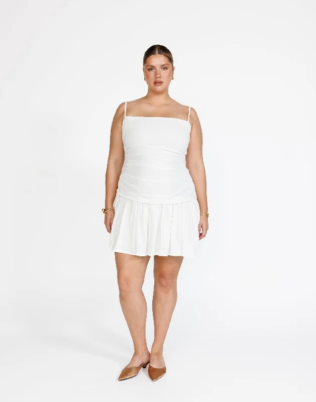 Epic Deals Reese Mini Dress (White)