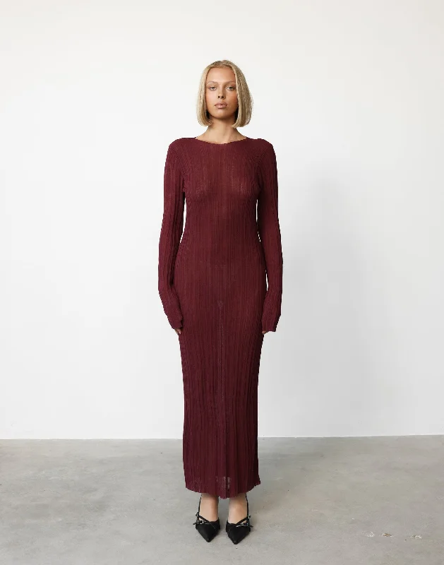 Bargain Blast Prophecy Maxi (Burgundy) - By Lioness