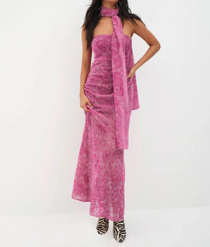 Year-End Sale Francesca Maxi Dress In Purple