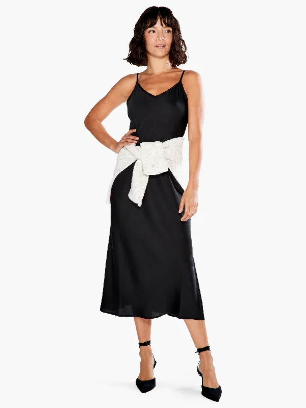 Mega Deal Crepe Slip Dress