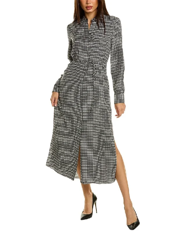 Steals and Deals Theory Belted Shirtdress