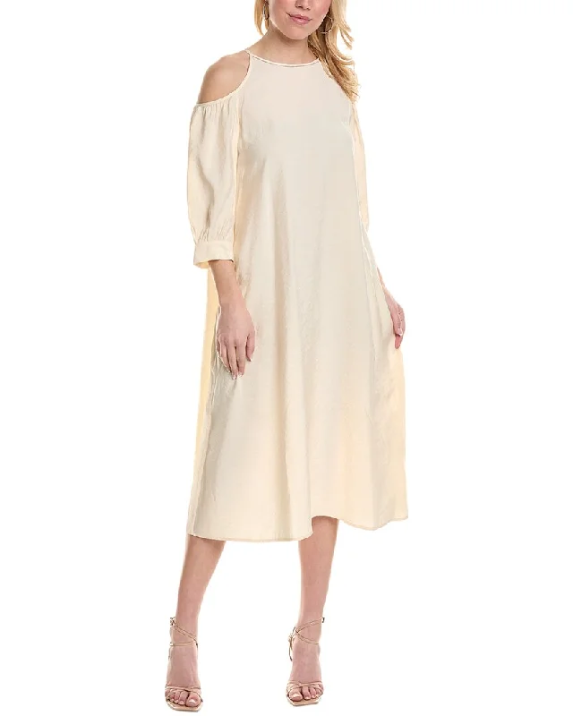 Buy More, Save More Peserico Cold-Shoulder Midi Dress