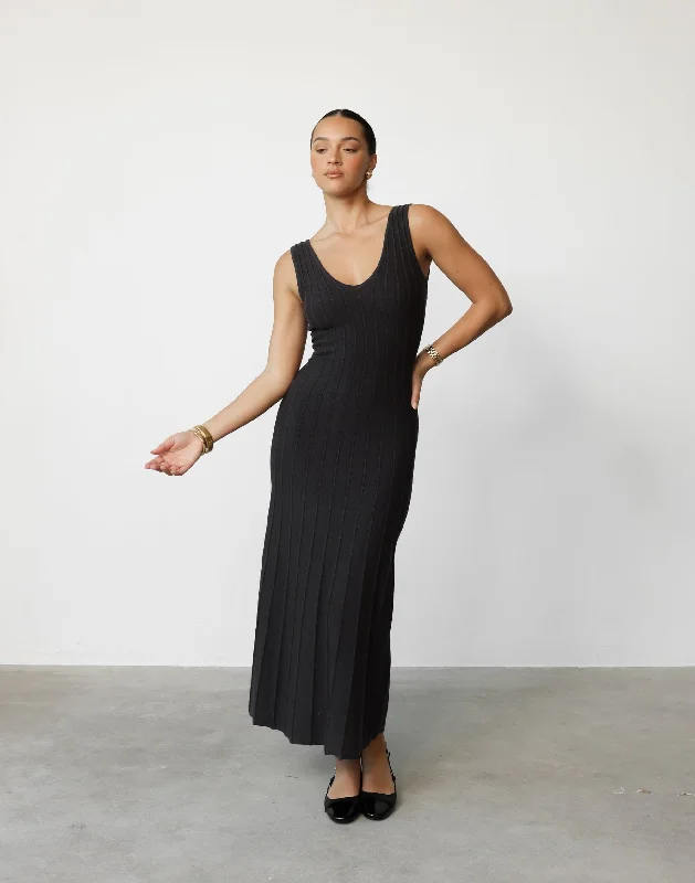 Big Discounts Aurelia Maxi Dress (Slate)